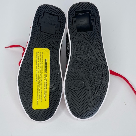 Heelys YTH4 Gr8 Pro Prints Chemistry No Wheels Missing Plug Shoes NWOT - Picture 9 of 10